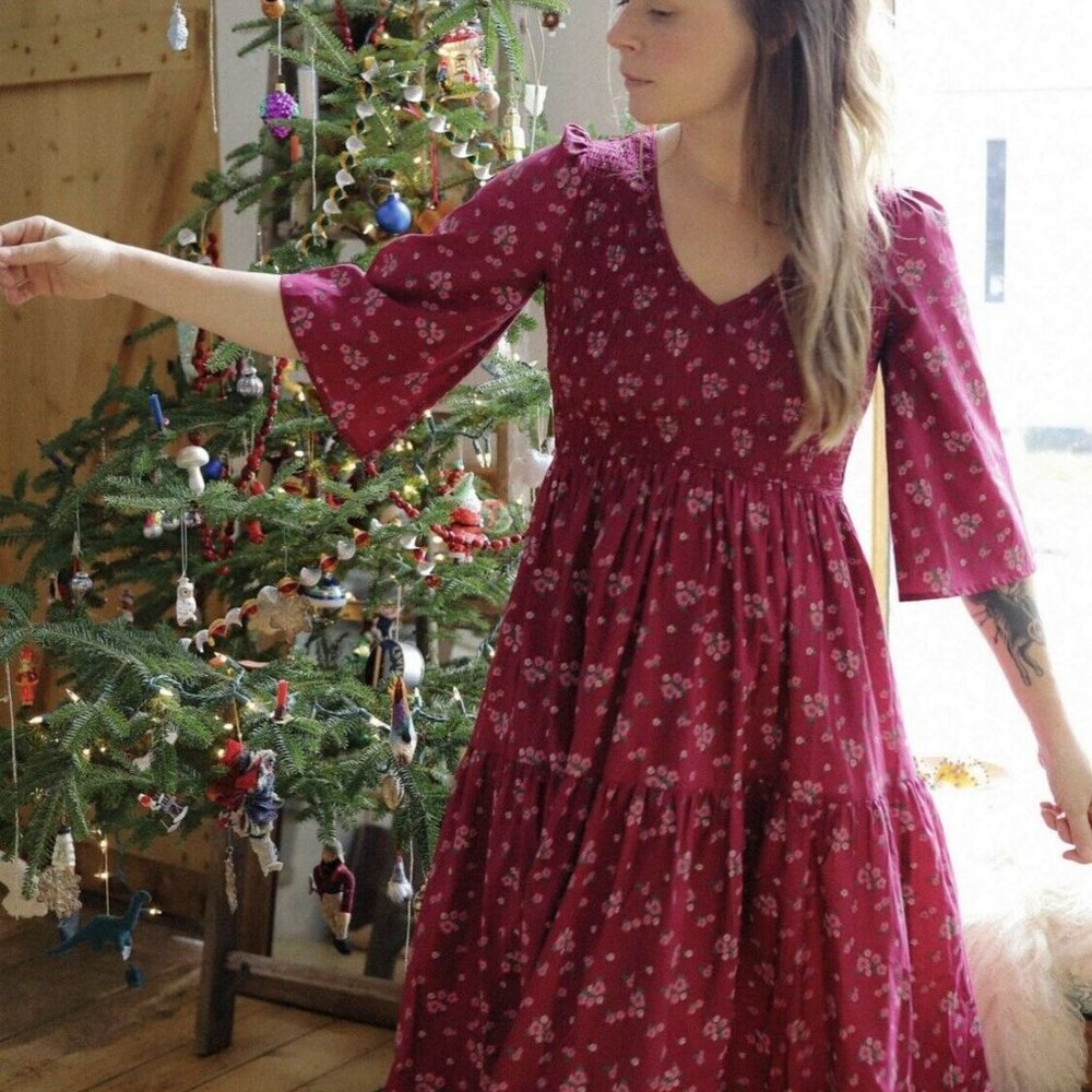 Christy Dawn Basil Dress